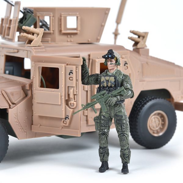 Ігровий набір Elite Force Бронеавтомобіль Humvee M1114, машина, фігурка з аксесуарами 28051 фото