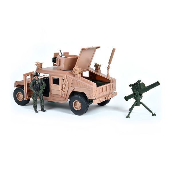 Ігровий набір Elite Force Бронеавтомобіль Humvee M1114, машина, фігурка з аксесуарами 28051 фото
