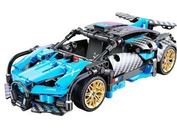 Конструктор машинка Гоночна спортивна Sportcar Bugatti 402 деталі Синій 32631 фото