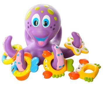 Игрушка для ванной Осьминог кольценос Limo Toy Фиолетовый 31845 фото