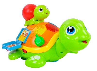 Інтерактивна іграшка для дітей Черепашка Hola Англійське озвучування 27208 фото
