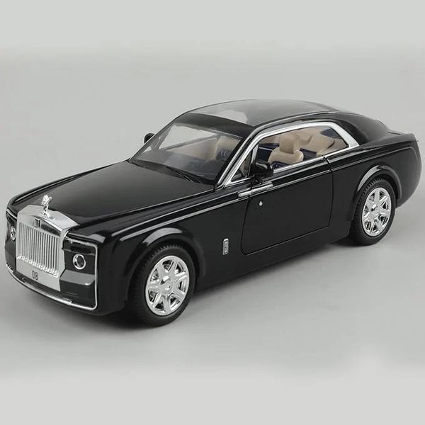 Металева машинка інерційна з ефектами Rolls-Royce Swettail AutoExpert Чорний 44261 фото
