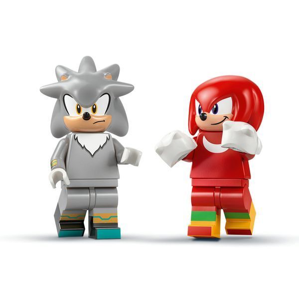 Конструктор Лего Соник Автомобиль Сильвера vs. монстр трак Наклза Lego Sonic the Hedgehog 378 деталей (77118) 43557 фото