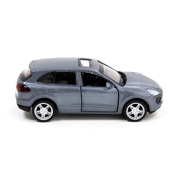 Машинка металева ТехноДрайв Porsche Cayenne S, сріблястий сірий 27422 фото