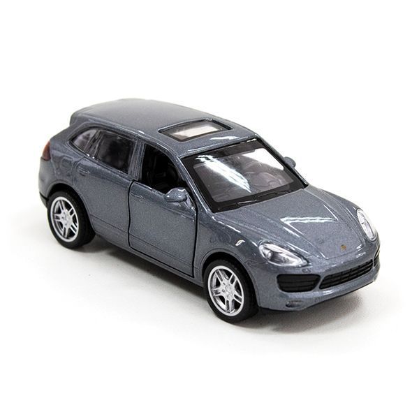 Машинка металева ТехноДрайв Porsche Cayenne S, сріблястий сірий 27422 фото