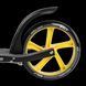 Складной самокат двухколесный с большими колесами и ручным тормозом Best Scooter WOLF Черный с желтым 26097 фото 6