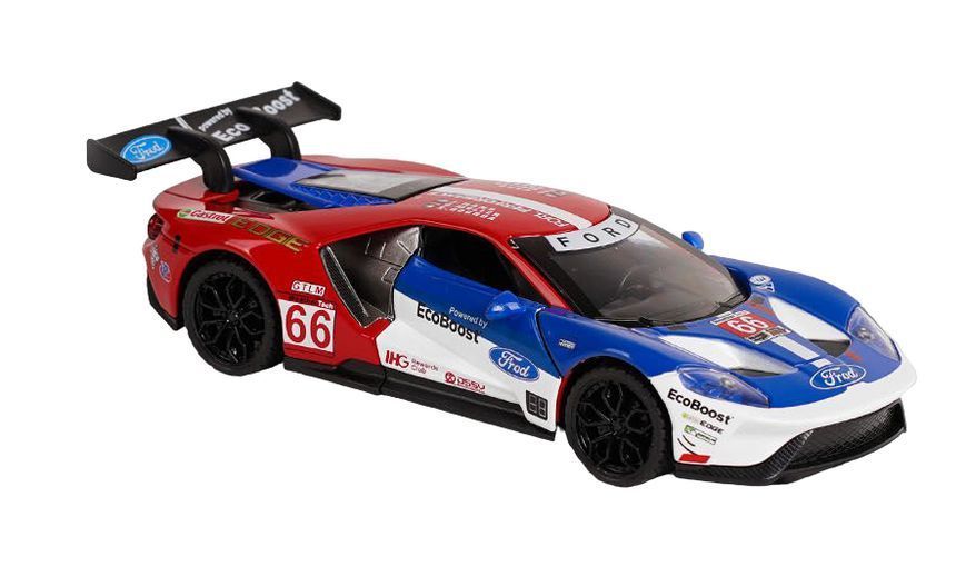 Машинка металева дитяча Ford GT Auto Expert Синій 27131 фото