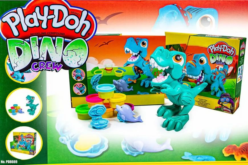 Набір для Ліпки Плей До Динозавр Ти-Рекс Play-Doh 23054 фото