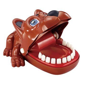 Настольная игра Зубастик Собака Коричневый 36526 фото