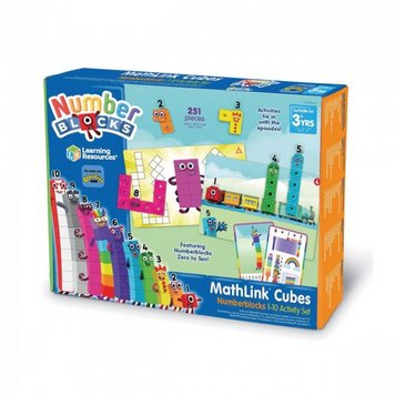 Навчальний ігровий набір LEARNING RESOURCES серії Numberblocks - Вчимося рахувати Mathlink Cubes 24525 фото