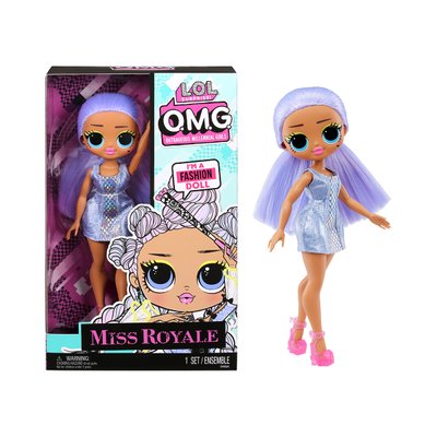 Лялька L.O.L. Surprise! серії "OPP OMG" — Міс Роял з аксесуарами, 27 см 29854 фото
