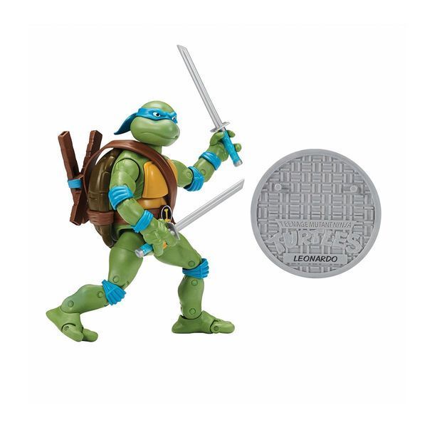 Набор фигурок TMNT Черепашки-ниндзя - Леонардо против Рокстеди 28067 фото