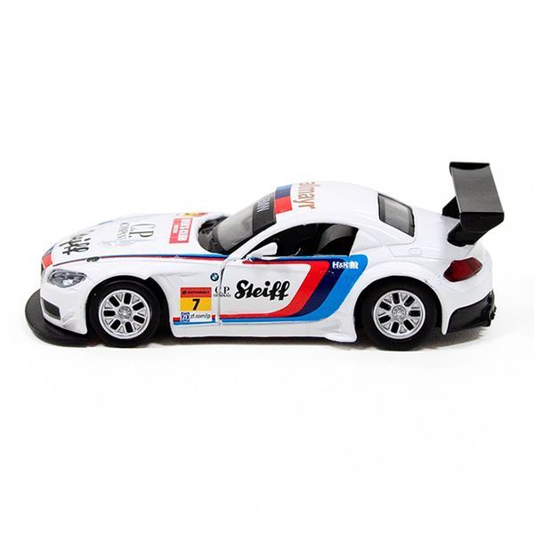 Машинка металева ТехноДрайв BMW Z4 GT3, білий 27423 фото