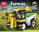 Конструктор трактор Сельскохозяйственный комбайн Farming Simulate Mingdi 771 деталь 44003 фото 2