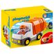 Конструктор Playmobil 1-2-3 Мусоровоз 4 детали 34820 фото 1