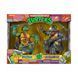Набор фигурок TMNT Черепашки-ниндзя - Леонардо против Рокстеди 28067 фото 4