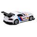 Машинка металева ТехноДрайв BMW Z4 GT3, білий 27423 фото 5