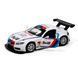 Машинка металева ТехноДрайв BMW Z4 GT3, білий 27423 фото 8