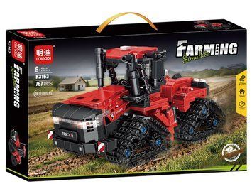 Конструктор Трактор гусеничний Farming Simulate Mingdi 767 деталей 44004 фото