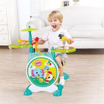 Барабанная установка Hola Toys 15 мелодий 21003 фото