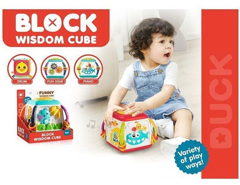 Розвиваюча Іграшка Музичний ігровий куб Funny Cube 31648 фото