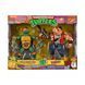 Набор фигурок TMNT Черепашки-ниндзя - Микеланджело против Бибопа 28068 фото 4