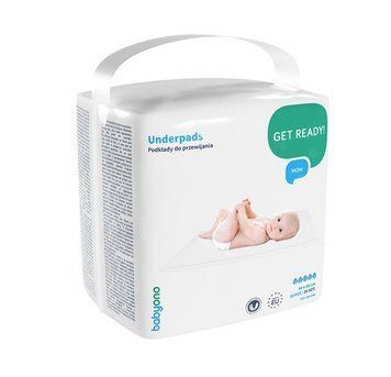 Пелюшки одноразові гігієнічні BabyOno Розмір 60 х 90 см. 20 шт. 28768 фото