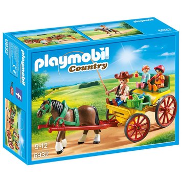 Конструктор Playmobil Country Гужевий візок 9 деталей 34822 фото