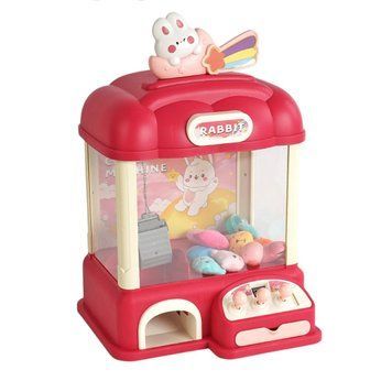 Интерактивная игрушка Игровой автомат Хапайка с подсветкой Glaw Machine Rabbit Красный 36678 фото