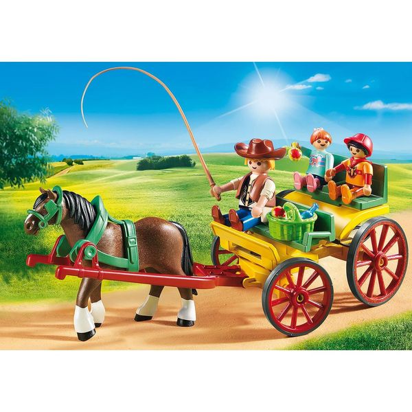 Конструктор Playmobil Country Гужевая повозка 9 деталей 34822 фото