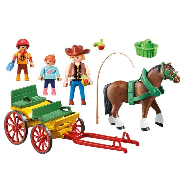 Конструктор Playmobil Country Гужевий візок 9 деталей 34822 фото