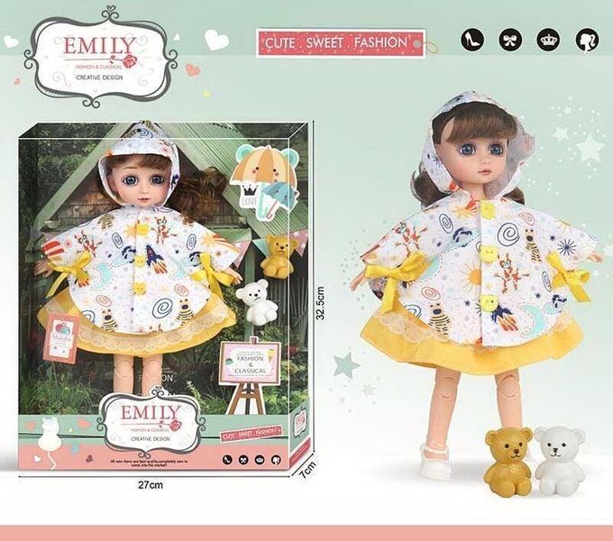 Лялька Емілі Emily Fashion Classics Mulisha Муліша з вихованцем 31 см Вид 3 31556 фото