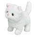 Мягкая игрушка для детей Интерактивный Котик на батарейках Mini Plush Pet Белый 38141 фото 4