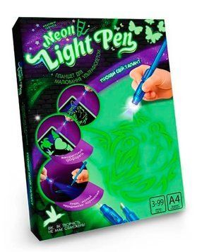 Набір для творчості Малюємо світлом "NEON LIGHT PEN" Danko toys 24806 фото