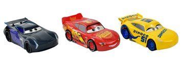 Набір машинок Тачки Cars 3 шт - Джексон Шторм, Блискавка Макквін і Крус Рамірес 29715 фото