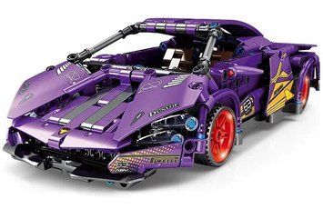 Конструктор машинка Гоночна спортивна Спорткар Lamborghini 443 деталі 32146 фото