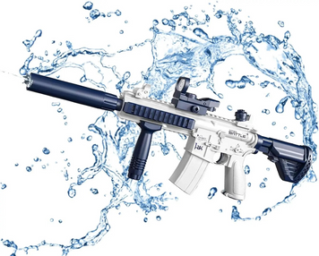Водный автомат электрический на аккумуляторе Water Gun Белый 40590 фото
