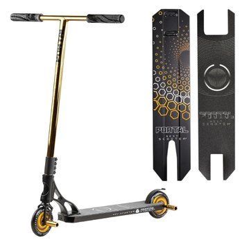 Самокат трюковый двухколесный с алюминиевыми пегами Best Scooter Portal Черный Вид 2 26092 фото