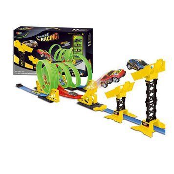 Гоночный трек для машинок Tracke Racing со световыми эффектами 37642 фото