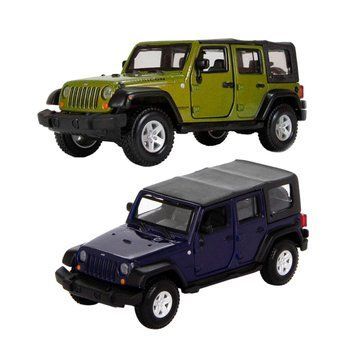 Машинка металева Bburago Jeep Wrangler Unlimited Rubicon 1:32, кольори в асортименті 27625 фото
