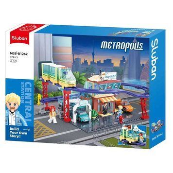 Конструктор Sluban Metropolis Магазин новых электро автомобилей 379 деталей 43461 фото