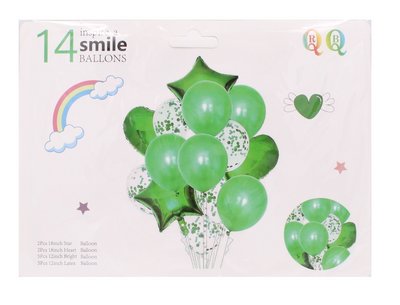 Фольговані кульки Зелені 21041 фото