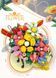 Детский конструктор насекомые Стрекоза Floral Series 944 детали 36888 фото 6