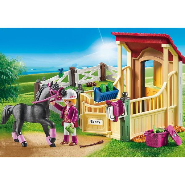 Конструктор Playmobil Country Конюшня с арабскими скакунами 31 деталь 34823 фото