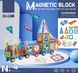 Дитячий магнітний конструктор Magnetic Block Потяг 75 деталей 35173 фото 2