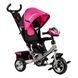 Трехколесный велосипед с родительской ручкой от 18 месяцев Best Trike Светло-Розовый с черным 22285 фото 1