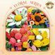 Детский конструктор насекомые Стрекоза Floral Series 944 детали 36888 фото 7