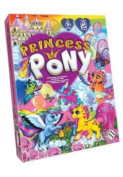 Настільна гра ходилка для дітей Danko Toys Princess Pony 26974 фото