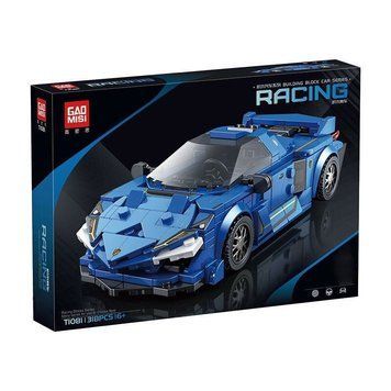 Конструктор машинка Racing Car 318 деталей Синій 39339 фото