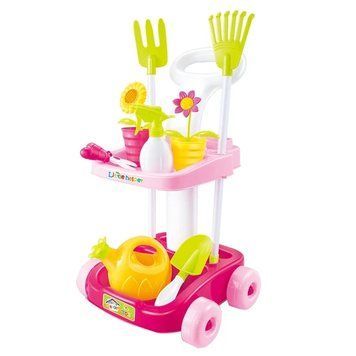 Игровой набор садовника с растениями и инструментами Home Garden Tool 35465 фото